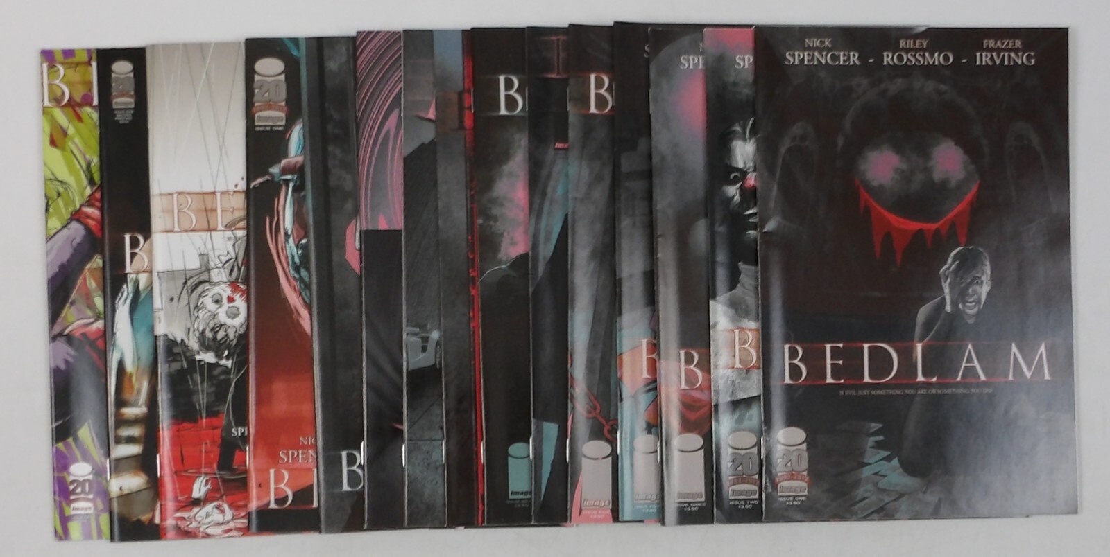 Bedlam #1-11 VF/NM complete series + 2nd printing + 3 variants - Nick Spencer
