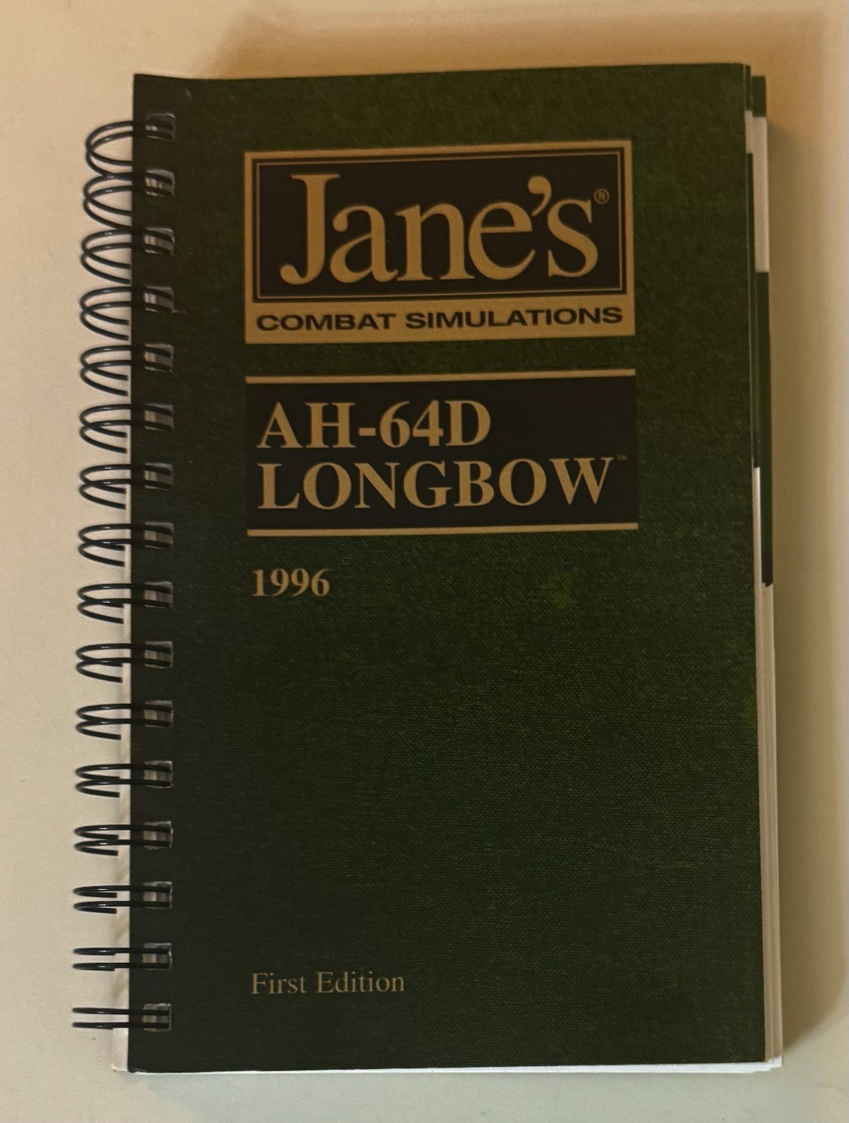 Jane’s Combat Simulations AH-64D Apache Longbow 1996 - Training Guide