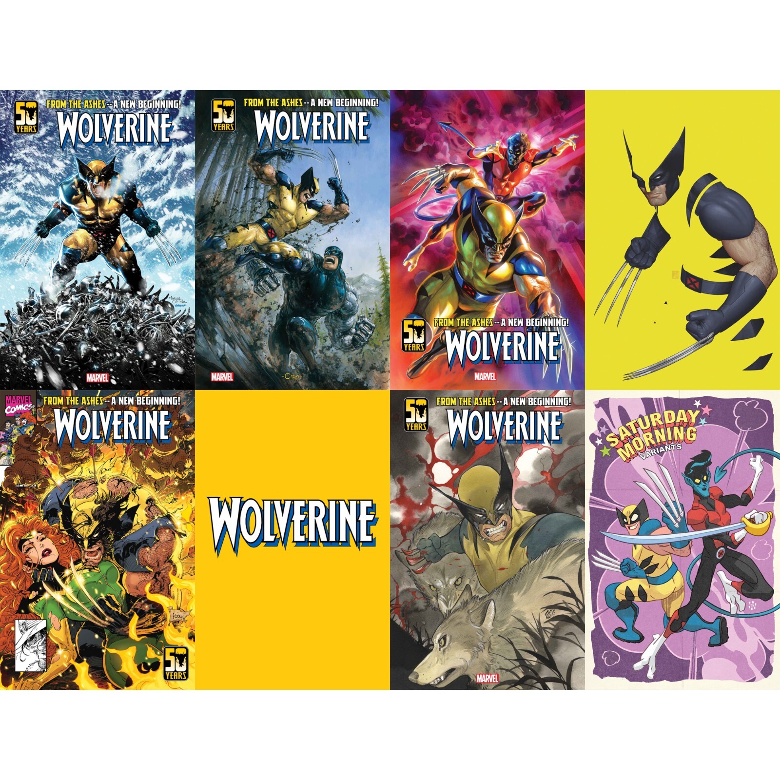 Wolverine (2024) #1 2 3 4 5 6 7 8 9 10 11 12 13 Marvel Comics X-Men COVER SELECT