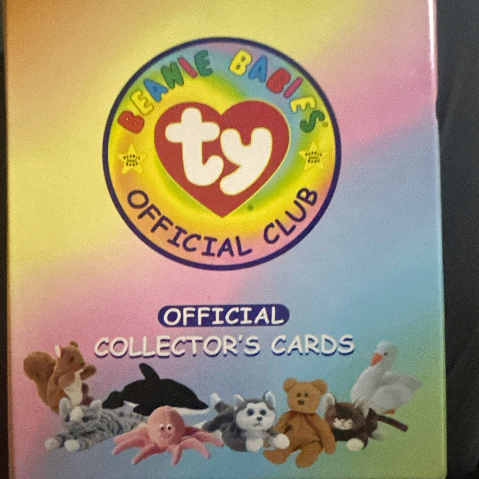 Ty Beanie Babies Official Collector\'s Cards Lot 96 Cards 1999 Binder/Album