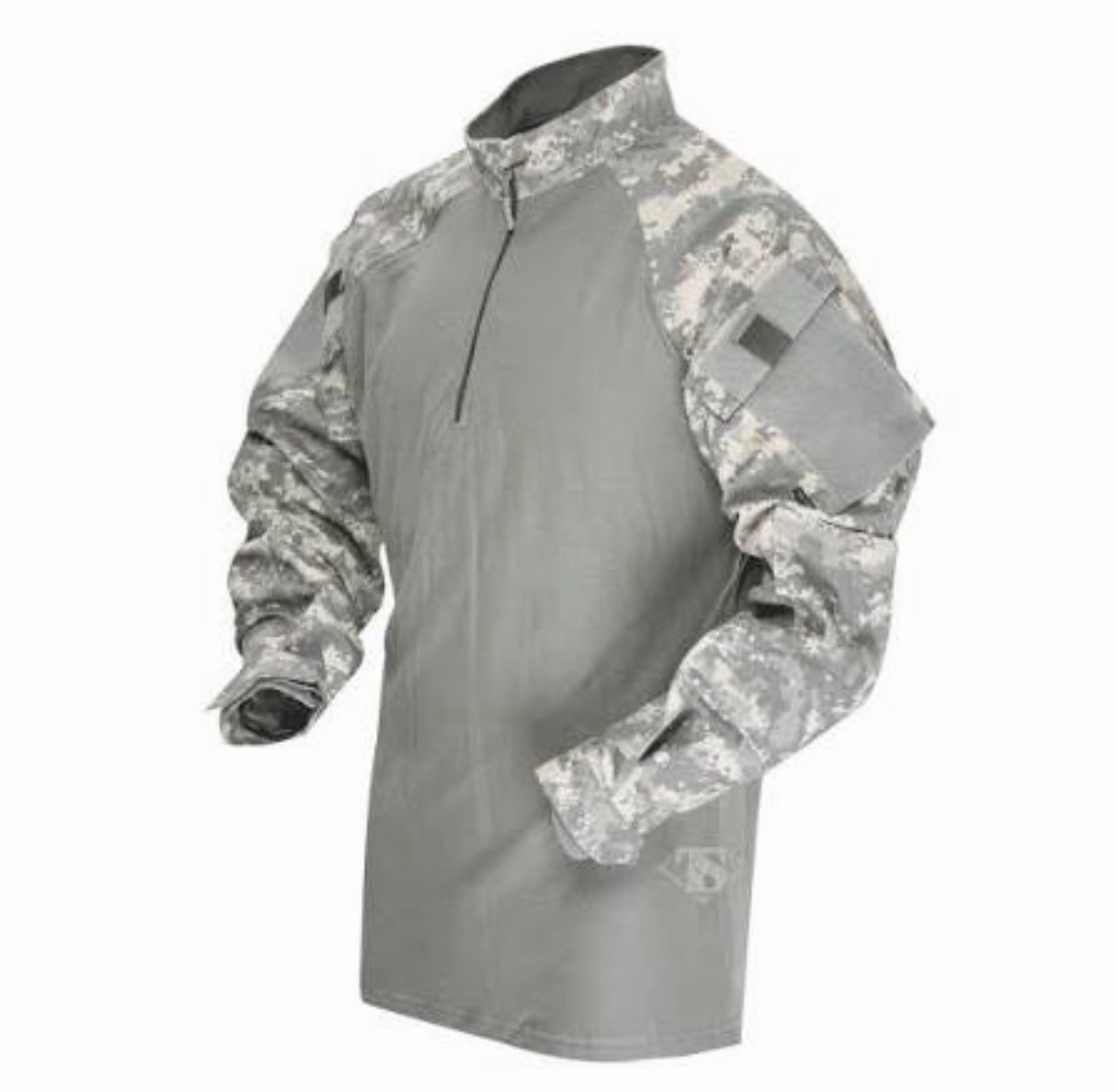 TRU-SPEC T.R.U. 1/4 Zip Combat Shirt - ACU UCP/Digicam-Green - Large Long(NWT)