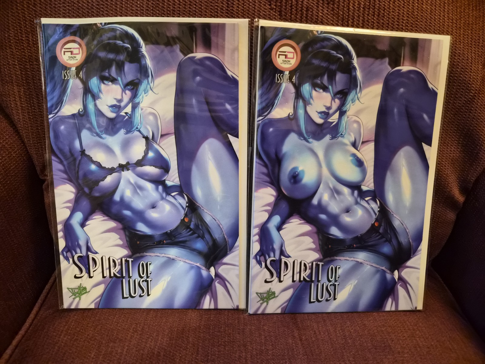 Spirit Of Lust 4 Naughty Nice Cover Variant Dren Comics