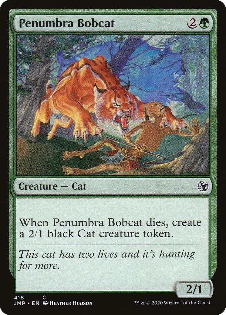 Penumbra Bobcat [Jumpstart] Magic MTG