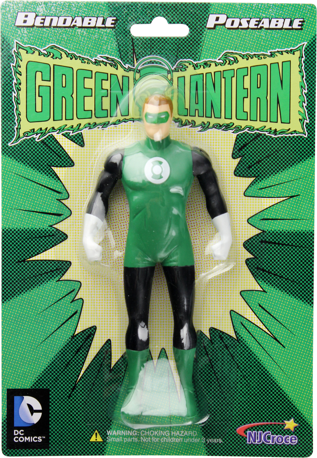 Green Lantern DC Comics Bendable Poseable 5.5