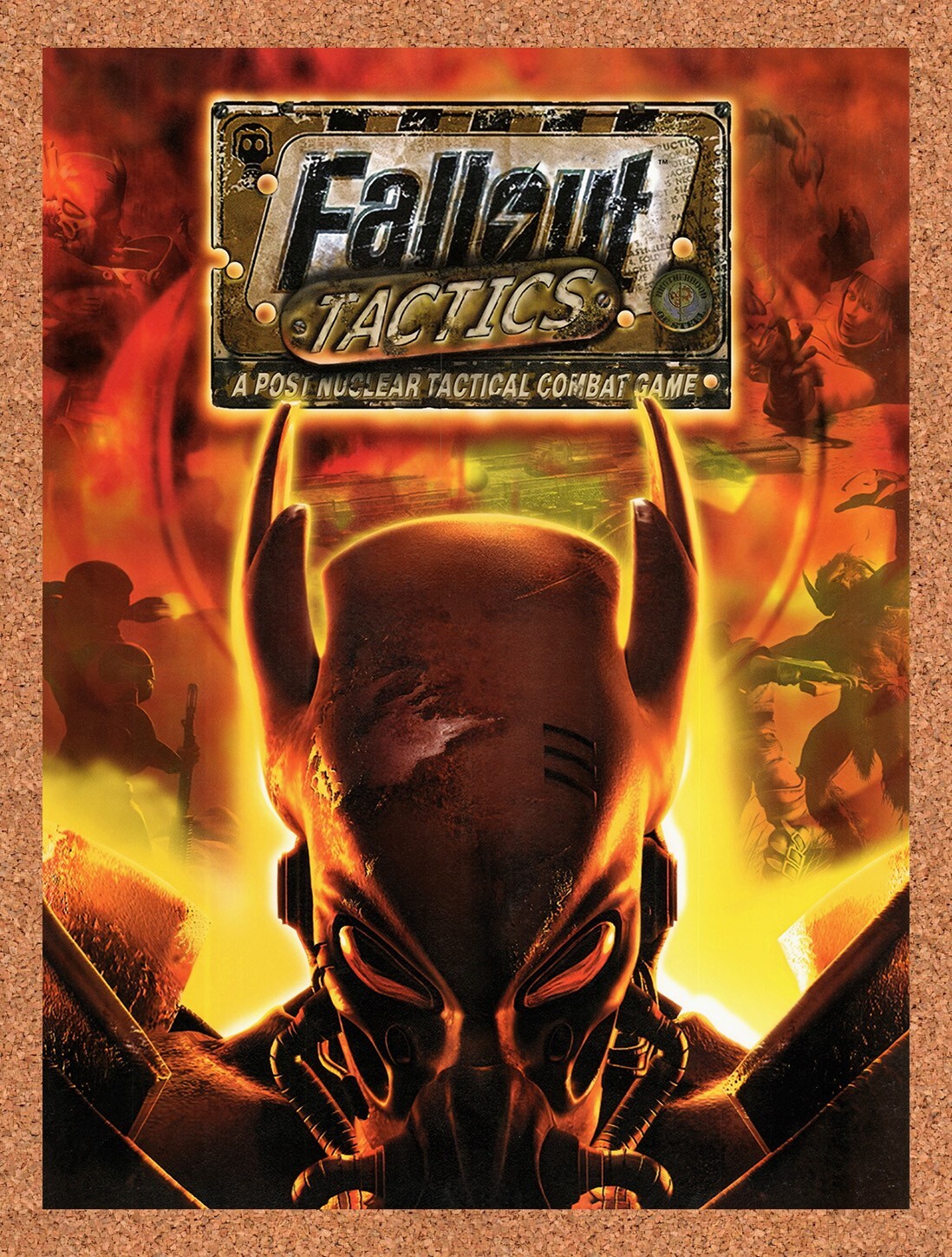 2001 Fallout Tactics PC Original Advertisement / Retro Promo v7
