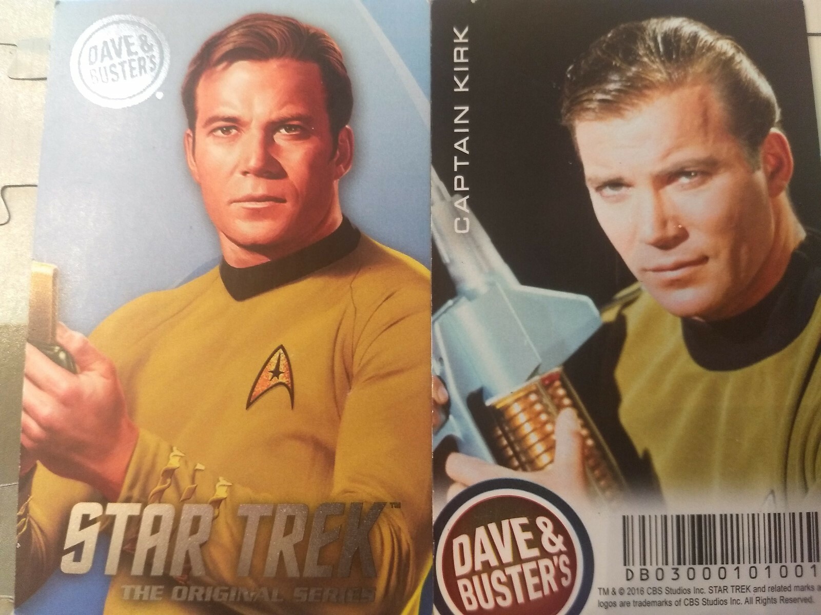 Dave and Busters Star Trek TOS Non-Foil Arcade Card Singles Tribbles