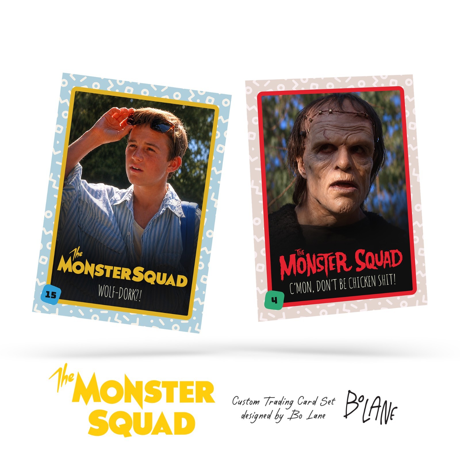 MONSTER SQUAD Custom Trading Cards Limited Edition 19 Card Set (VHS inspired)