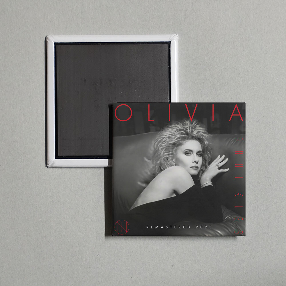 Olivia Newton-John - Soul Kiss (Remastered 2023 Album Cover Locker Fridge Magnet