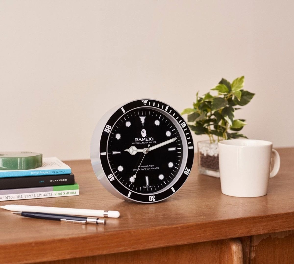 BAPE Desk Clock with Alarm A Bathing Ape Bapex A Bathing Ape