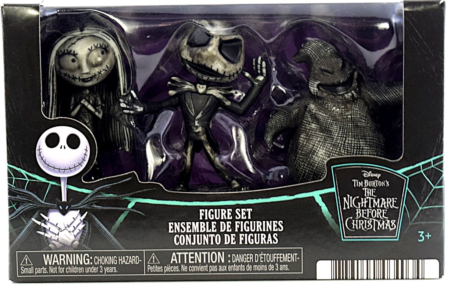 The Nightmare Before Christmas Jack, Sally, and Oogie 2.5\