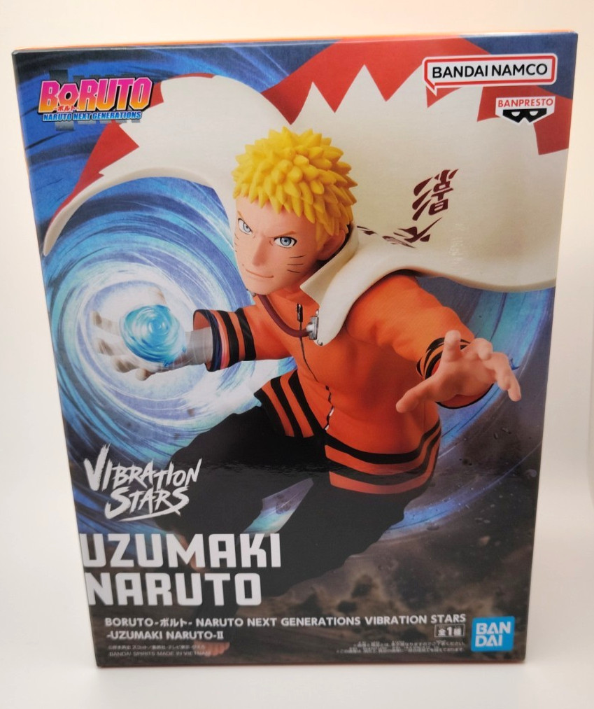 Naruto Uzumaki Boruto Next Generations Figure Vibration Stars II - US Seller