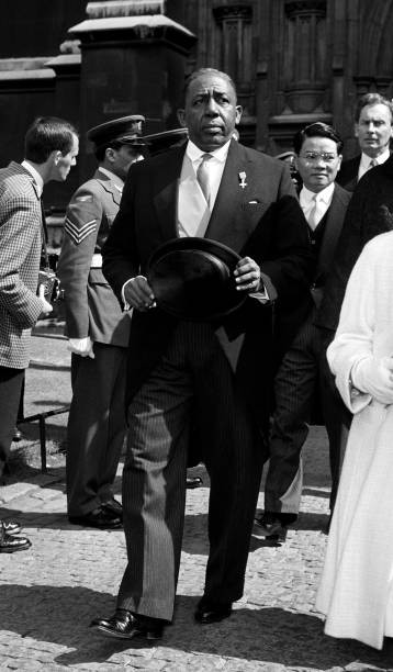 Sir Learie Constantine former West Indian Test cricketer leav- 1962 Old Photo
