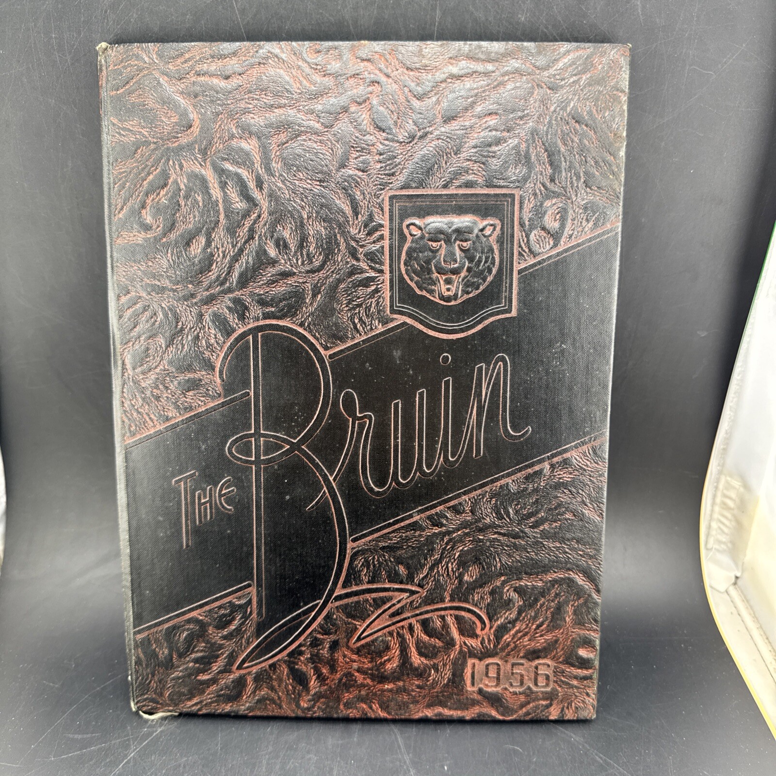 1956 Pawnee High School Yearbook Pawnee Oklahoma The Bruin grades 1 - 12
