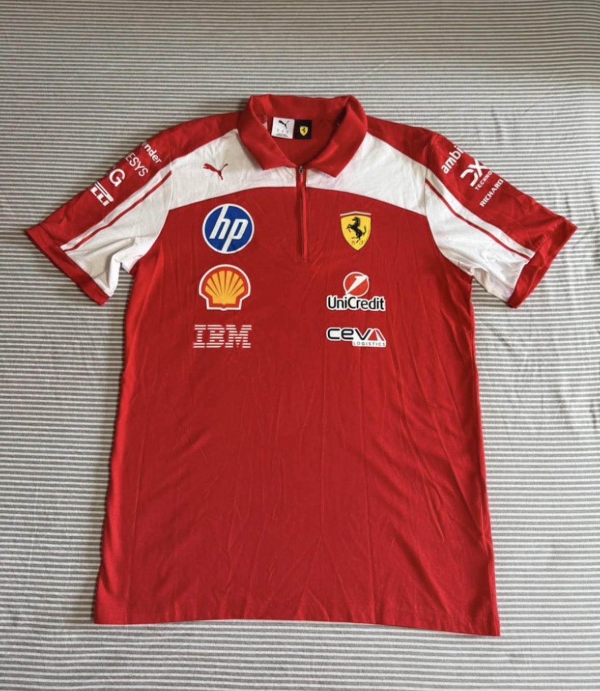 Scuderia Ferrari Polo F1 New Limited Edition 2026 Hp Puma Team Red Jersey
