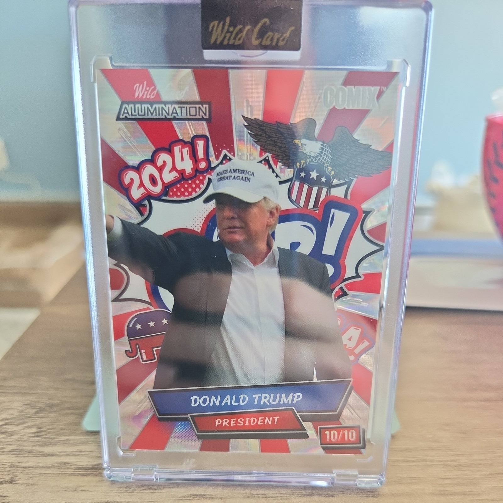 Wild Card 2024 Alumination Comix Donald Trump 10/10