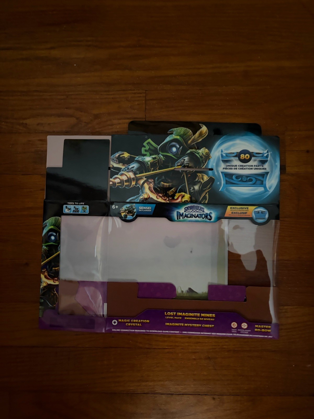 RARE Activision Skylanders Imaginators Sensei Ro Bow Tech Wave Ro-Bow 4 BOX ONLY