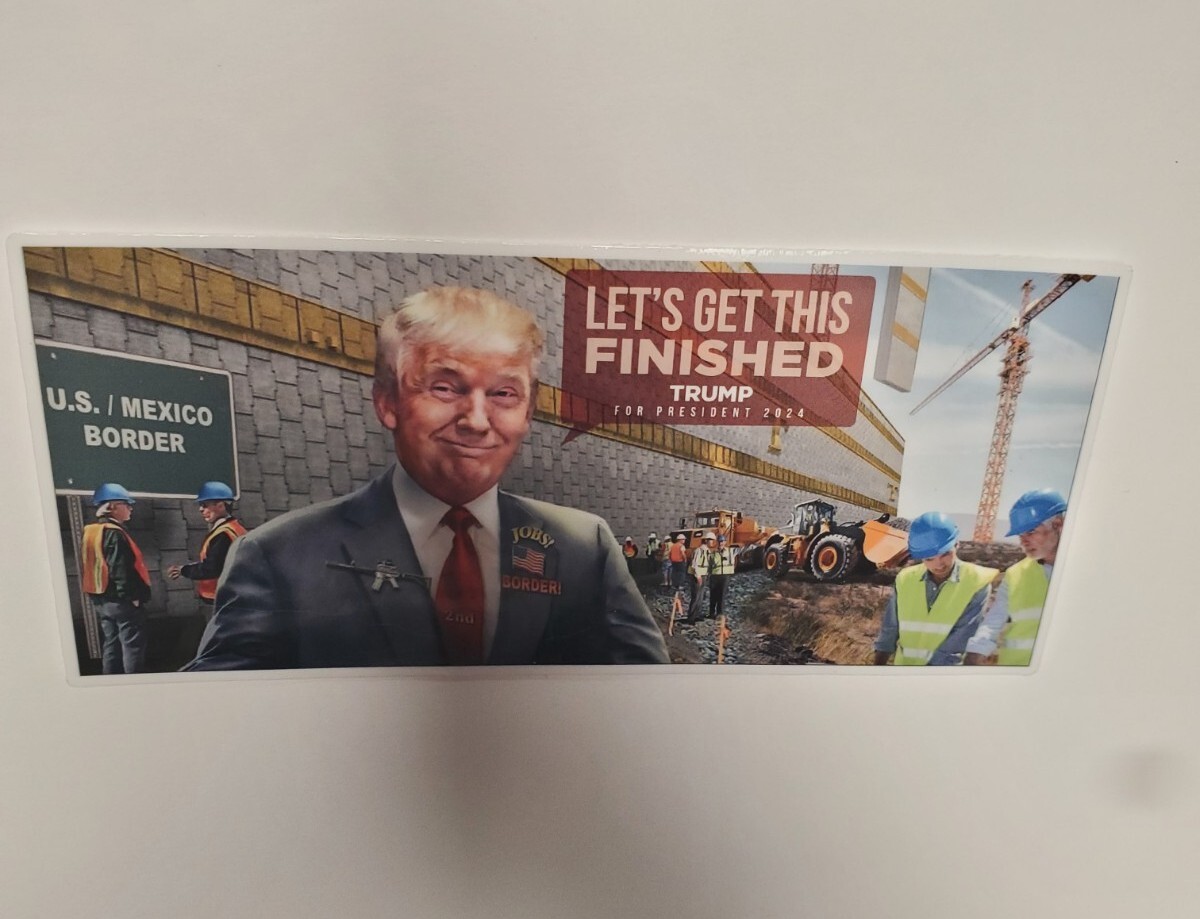 TRUMP 2024 BLOOD BATH 🛁 STICKER 