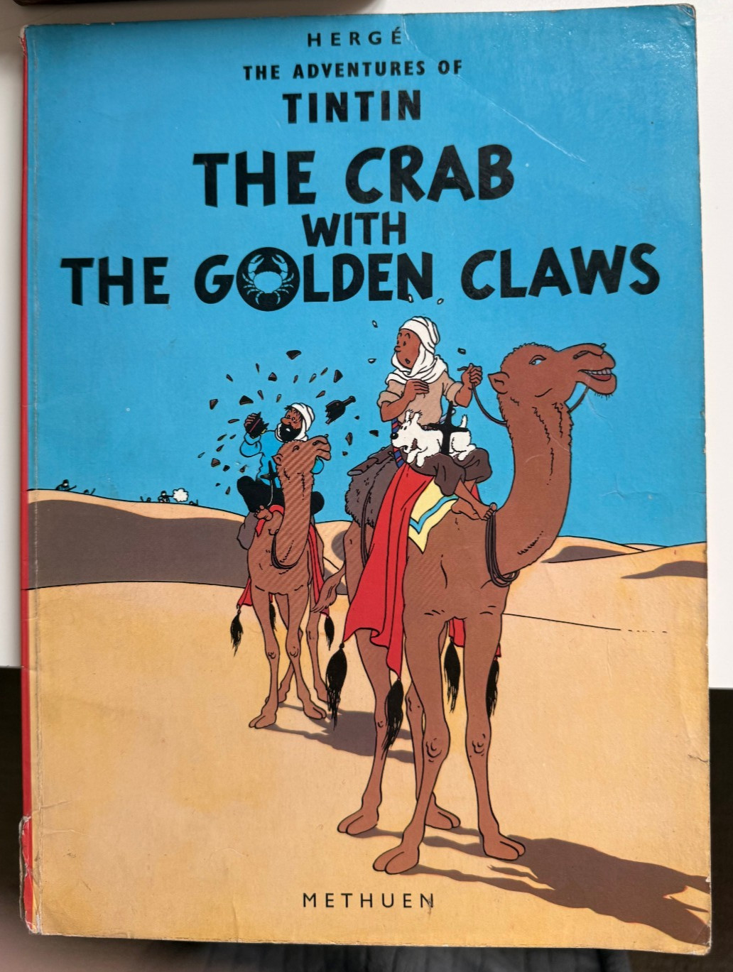 Hergé The Adventures Tintin The Crab w The Golden Claws Methuen Softcover
