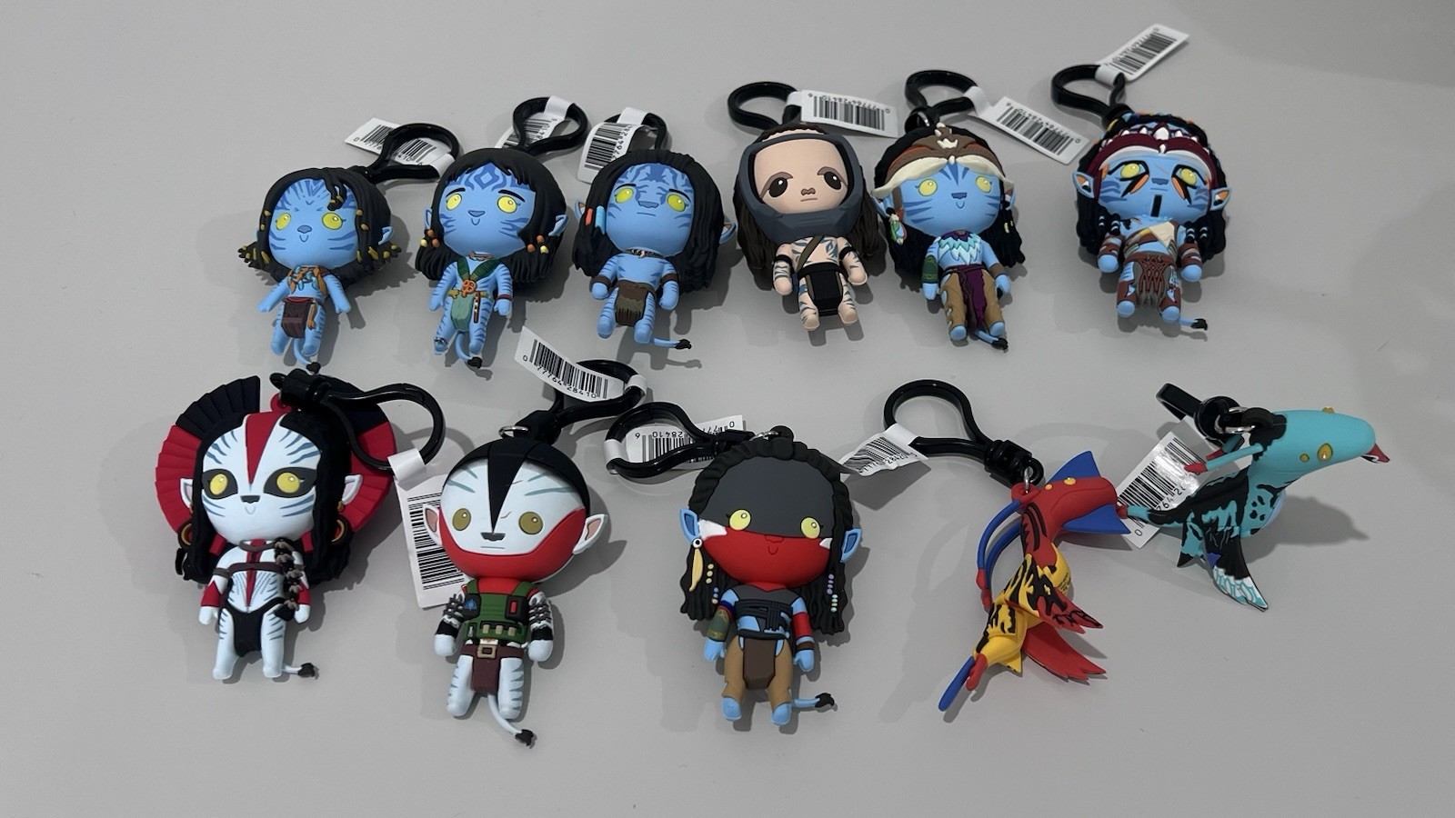 New Avatar Blind Bag Fire Ash Movie Key Chain Monogram Full set