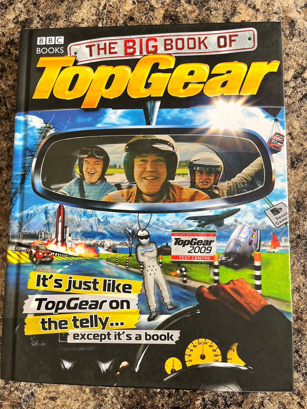 Jeremy Clarkson Signed The Big Book of Top Gear Hardcover Book