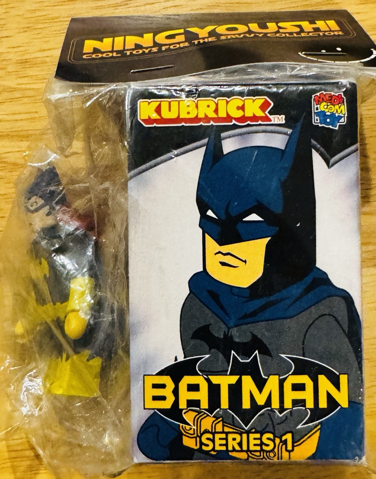 Rare Batman Kubrick Batman Series 1 Figure, The Savvy Collector,Not Opened