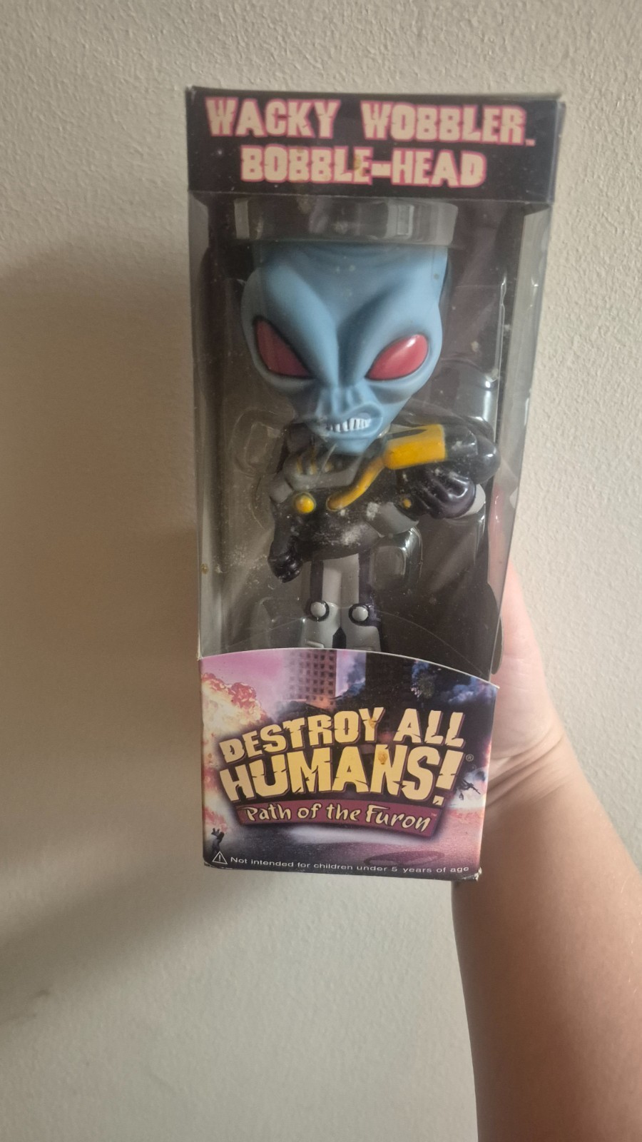 Funko Destroy All Humans Path of the Furon Wacky Wobbler Bobble Head