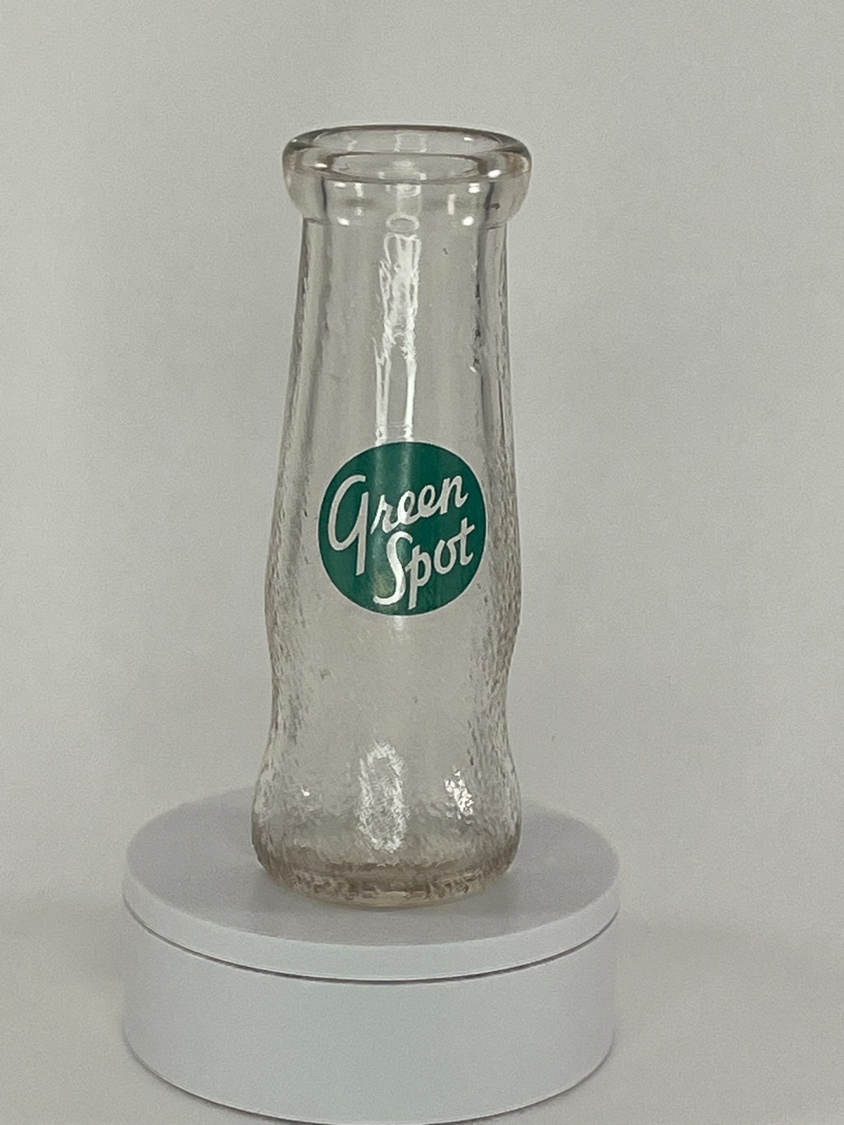 Vintage Green Spot half pint bottle dated 1936