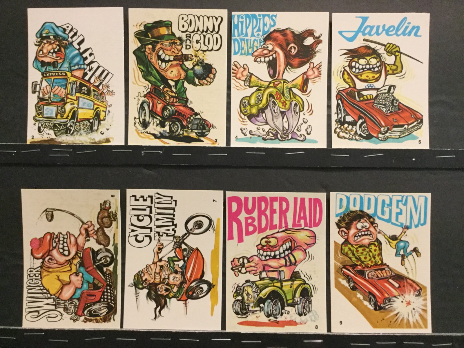 1973 Donruss Fabulous Odd Rods -Near Set 47 Different-See Images Sku245