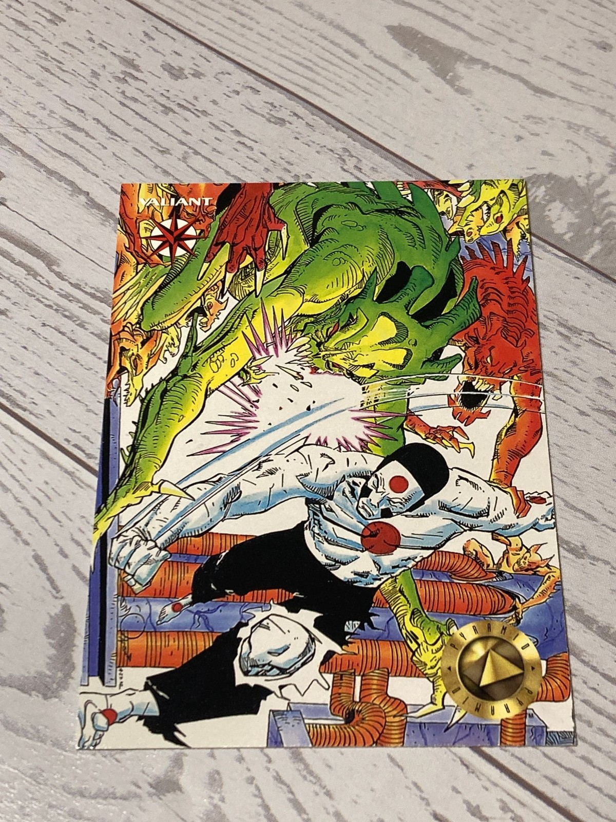 1993 Valiant Rai #81 Comic Trading Card Upper Deck Valiant