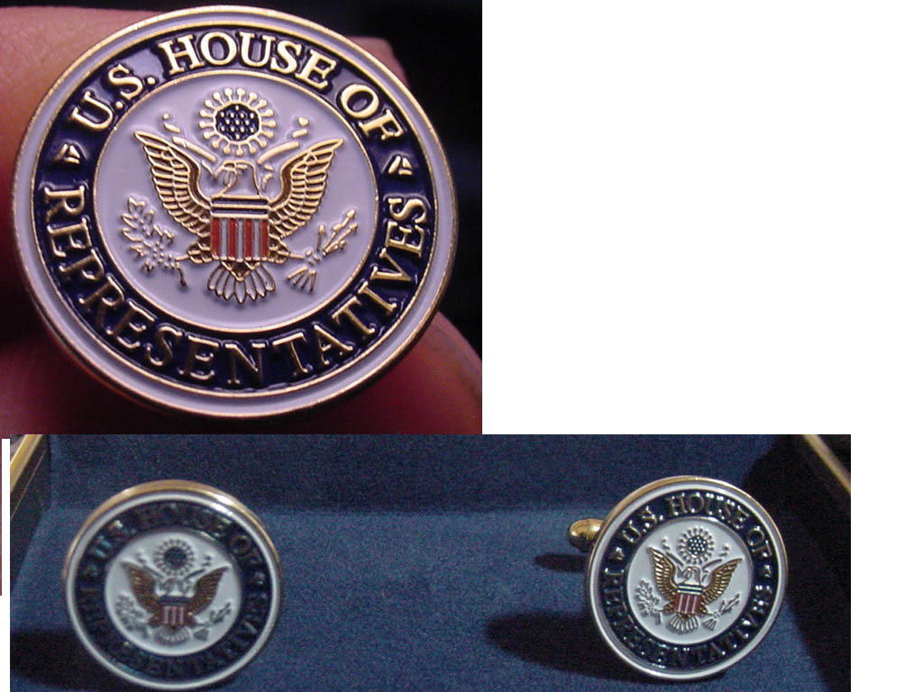 New pair house of representatives   cufflinks -  in the US