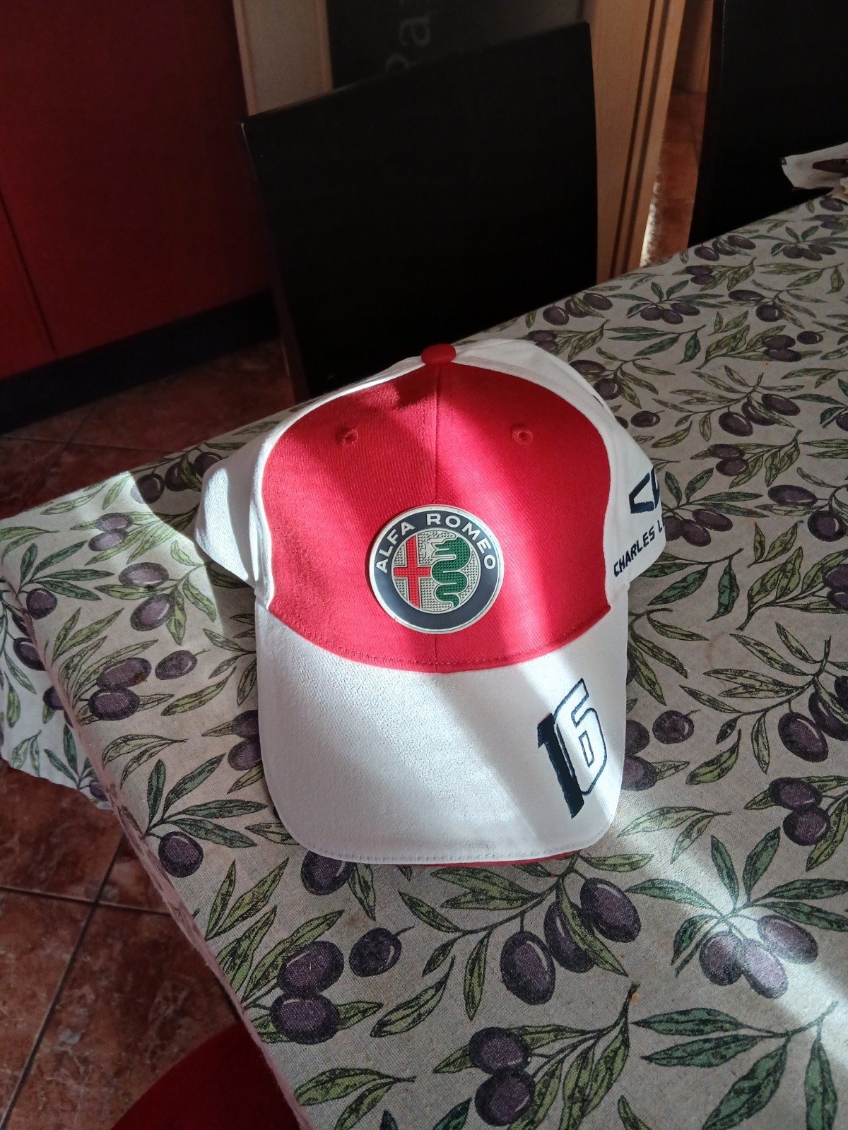 Charles LECLERC Alfa Romeo Cap