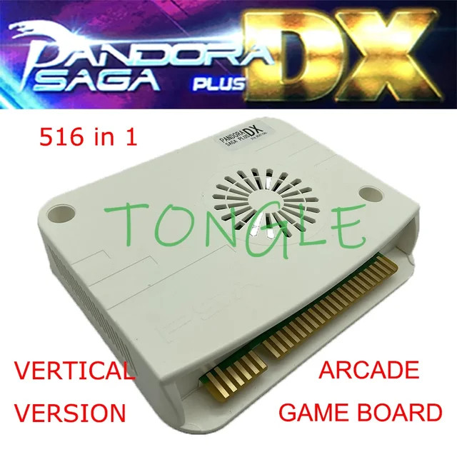 Pandora SAGA Box PLUS DX 516 In 1 Vertical Arcade JAMMA Machine Games Board  US