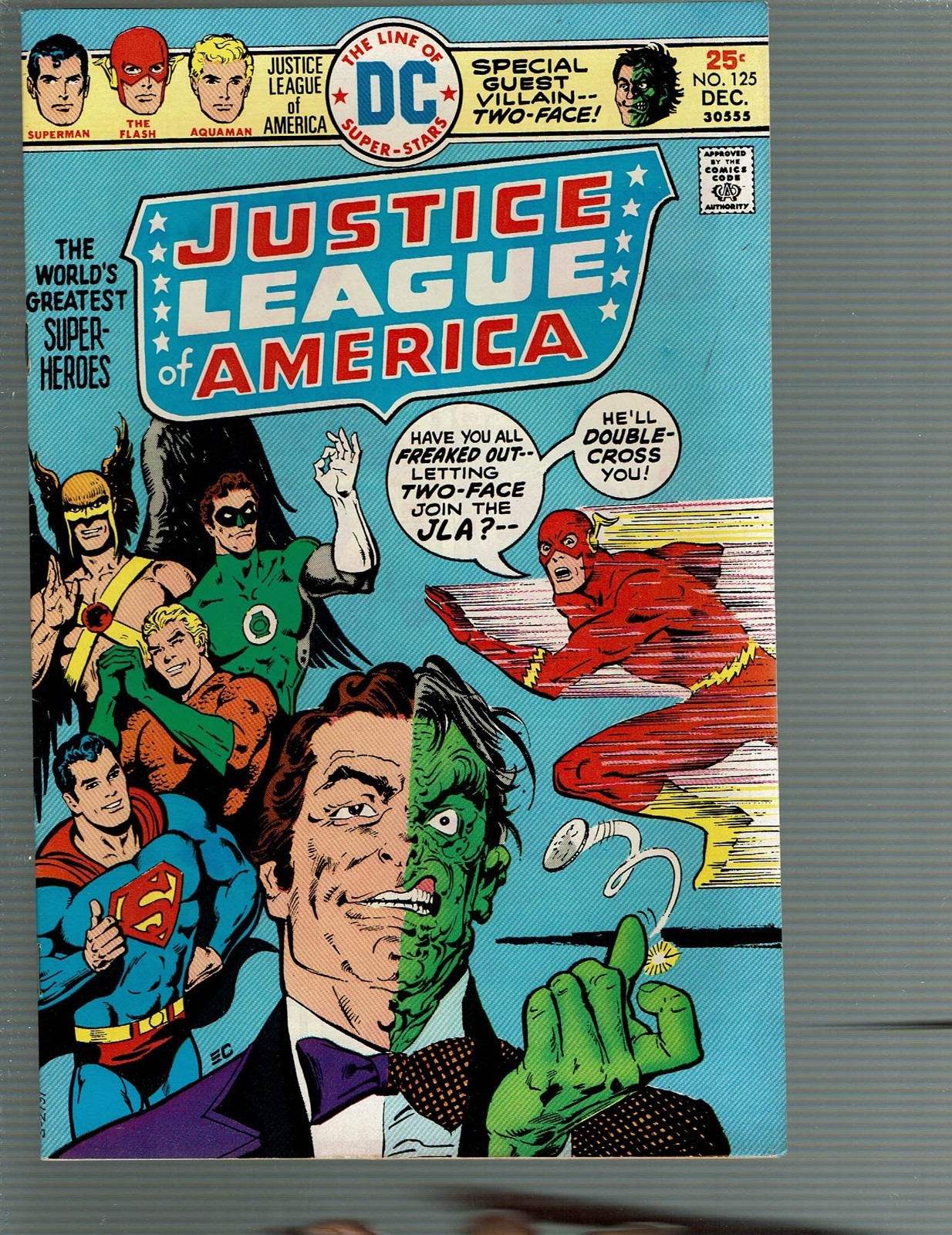 Justice League of America 125 Two-Face Weaponers of Qward VF