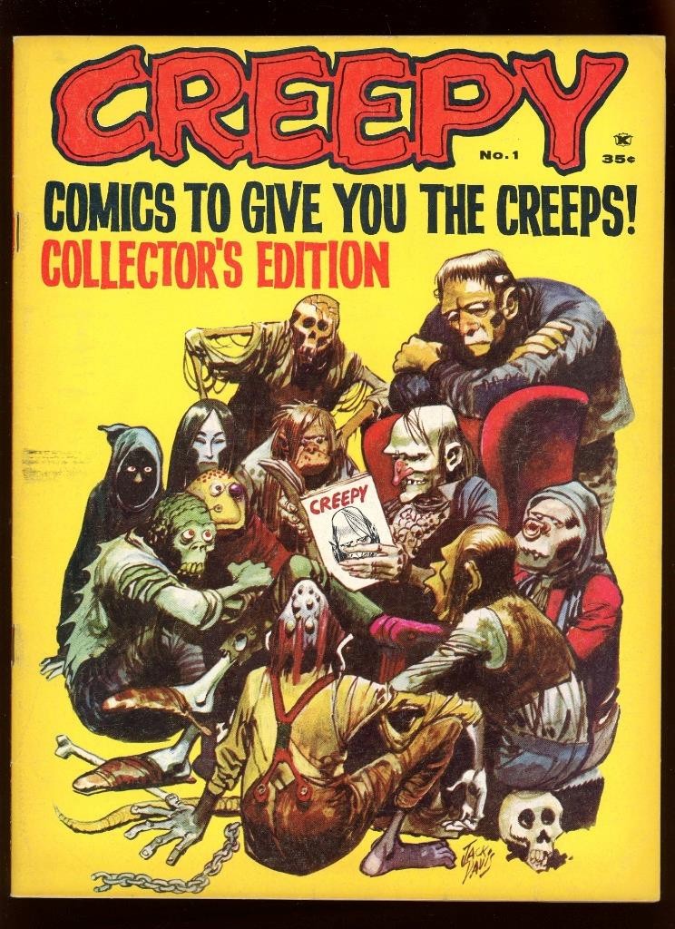 Creepy #1 1964 VG/FN 5.0 High Definition Scans *b59