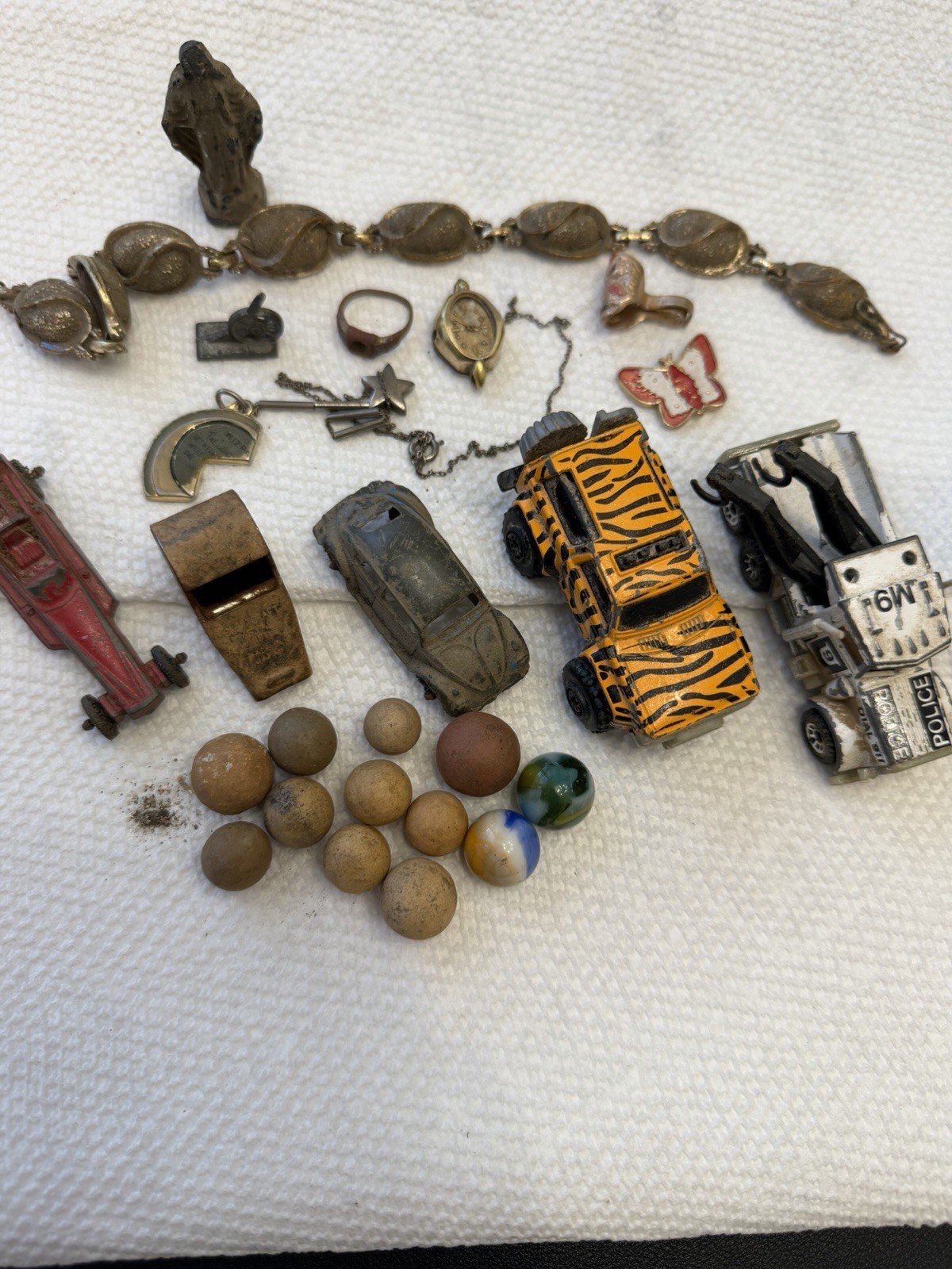 Vintage Sportcraft, Dragster, Civil War Marbles And Many More