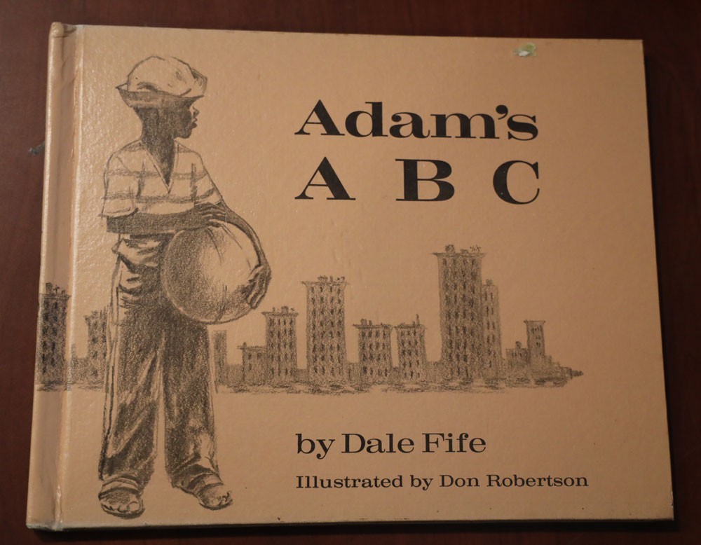 ADAM'S ABC Dale Fife 1971 Vintage Children's Book BLACK AMERICANA Don Robertson