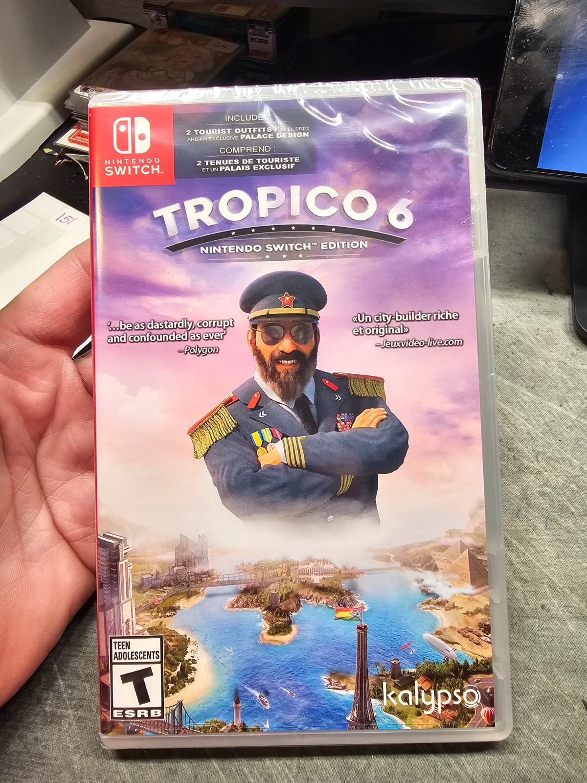 Tropico 6 Nintendo Switch Edition Brand New Sealed Strategy Game