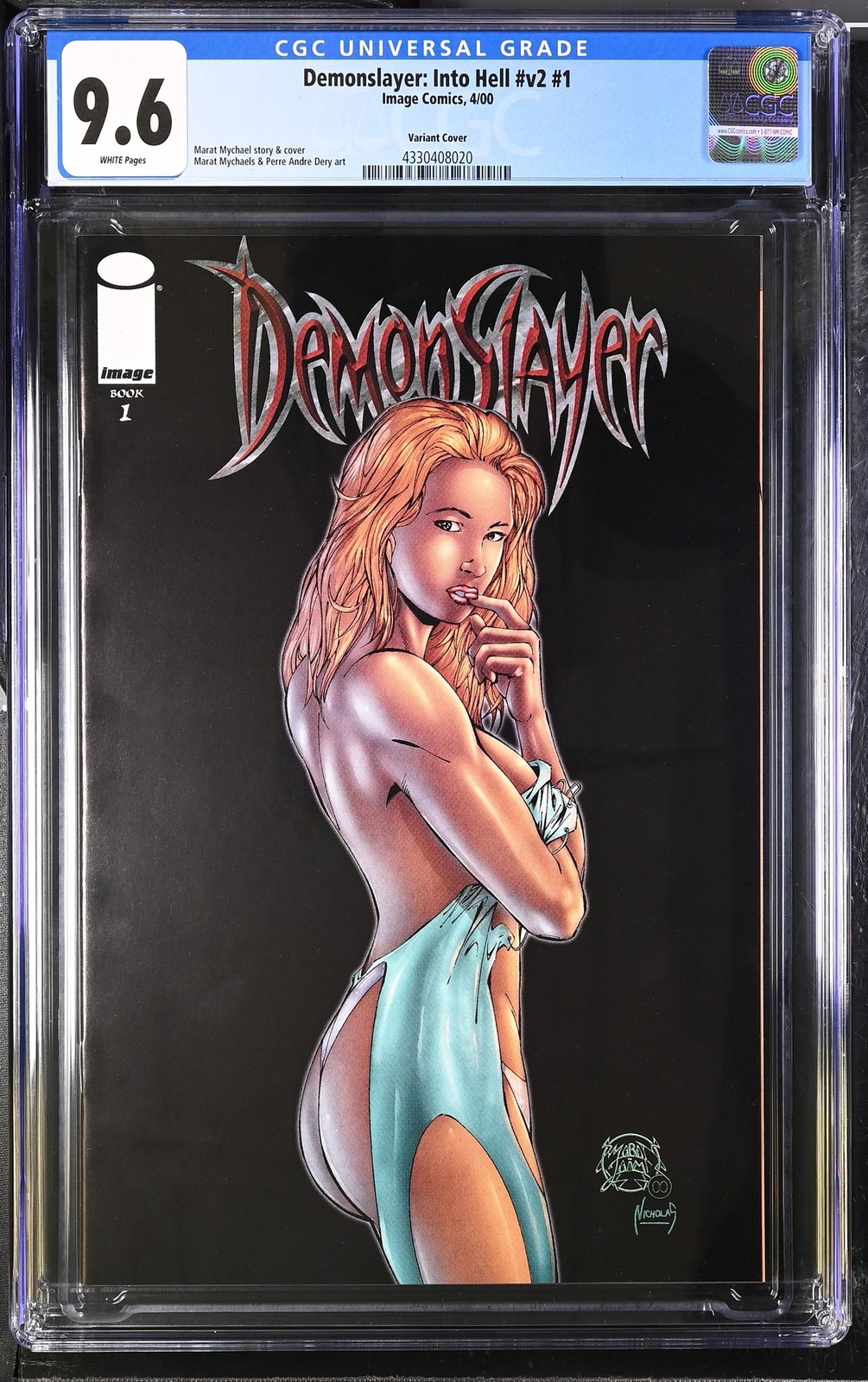 Demonslayer Into Hell V2 1 CGC 9.6 2000 4330408020 Variant Cover Key Scarce