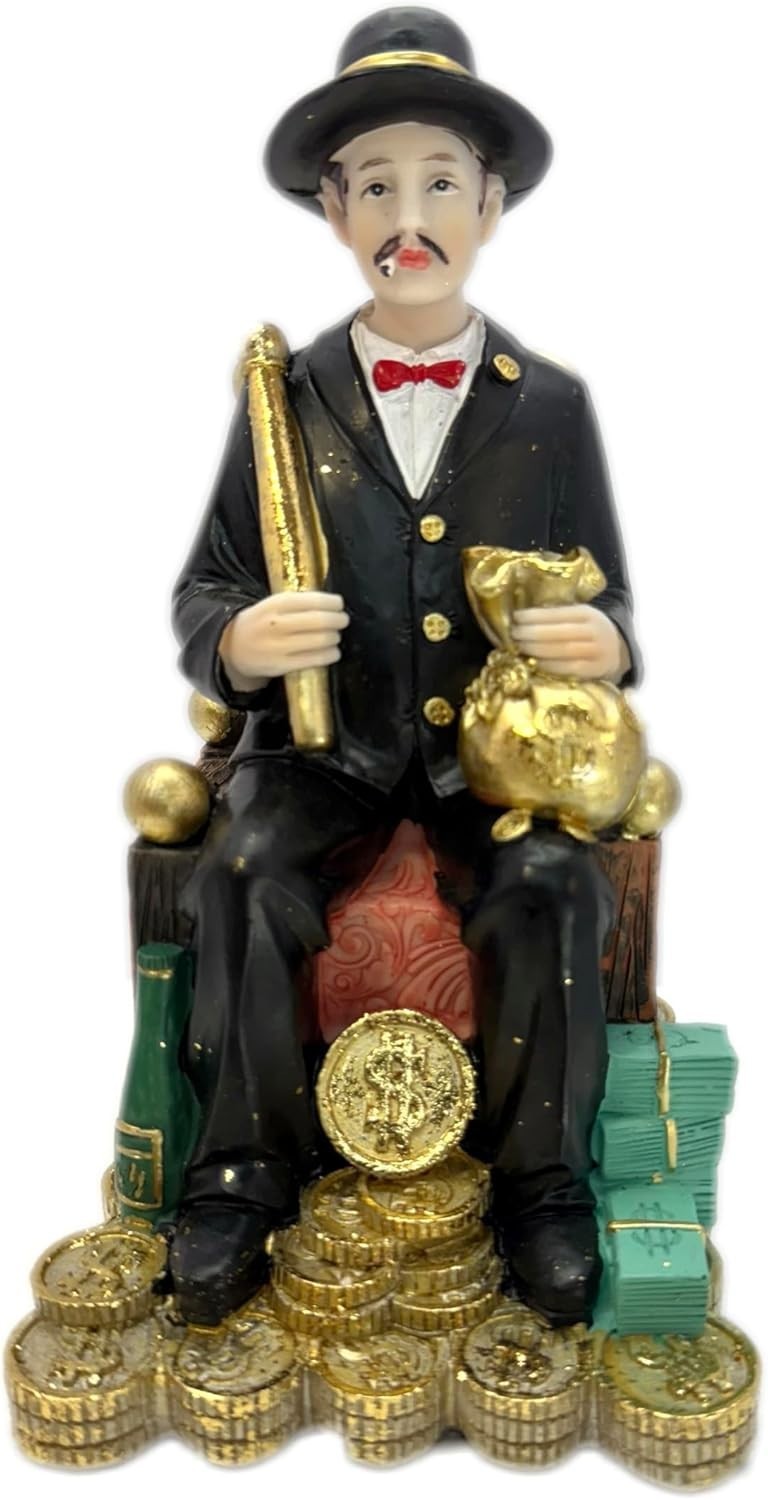 San Simon Figurine. Standing 8 inches Tall,