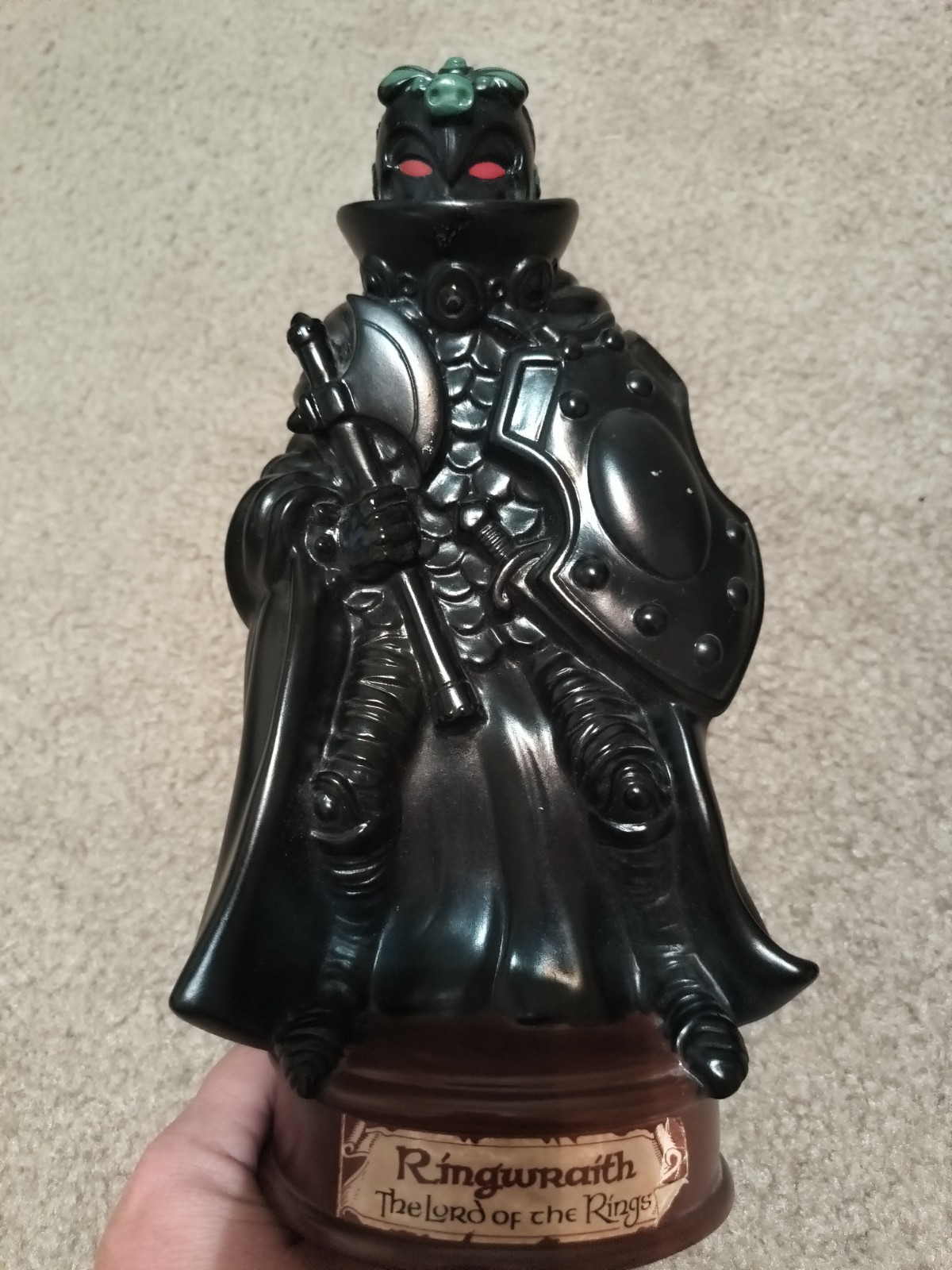 Vintage 1978 Bakshi Lord of The Rings Ringwraith Vinyl Coin Piggy Bank 