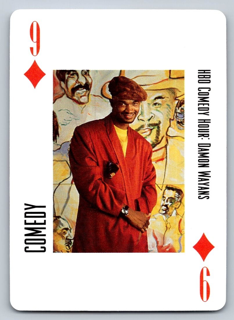 1992 HBO Simply The Best Comedy Hour Damon Wayons RC Rookie Card RARE