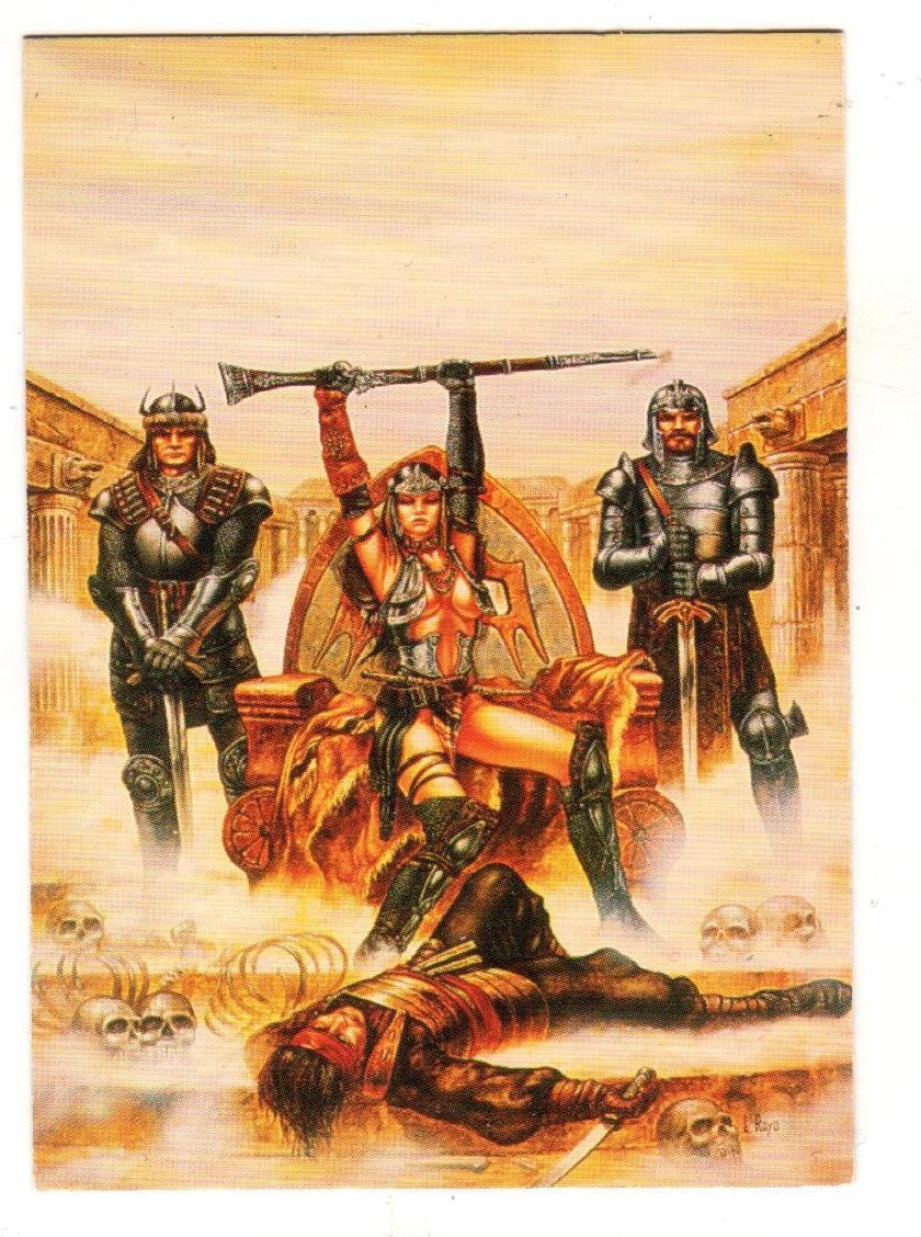 Luis Royo FROM FANTASY TO REALITY - SERIES 1 Single Base & Prism Cards - 1993