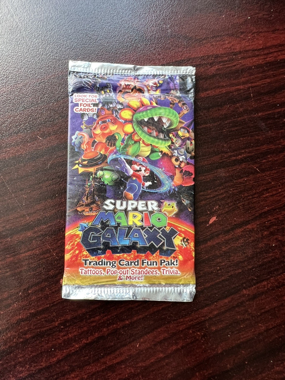 2008 Nintendo *Super Mario Galaxy* Trading Card Pack (English, Sealed)