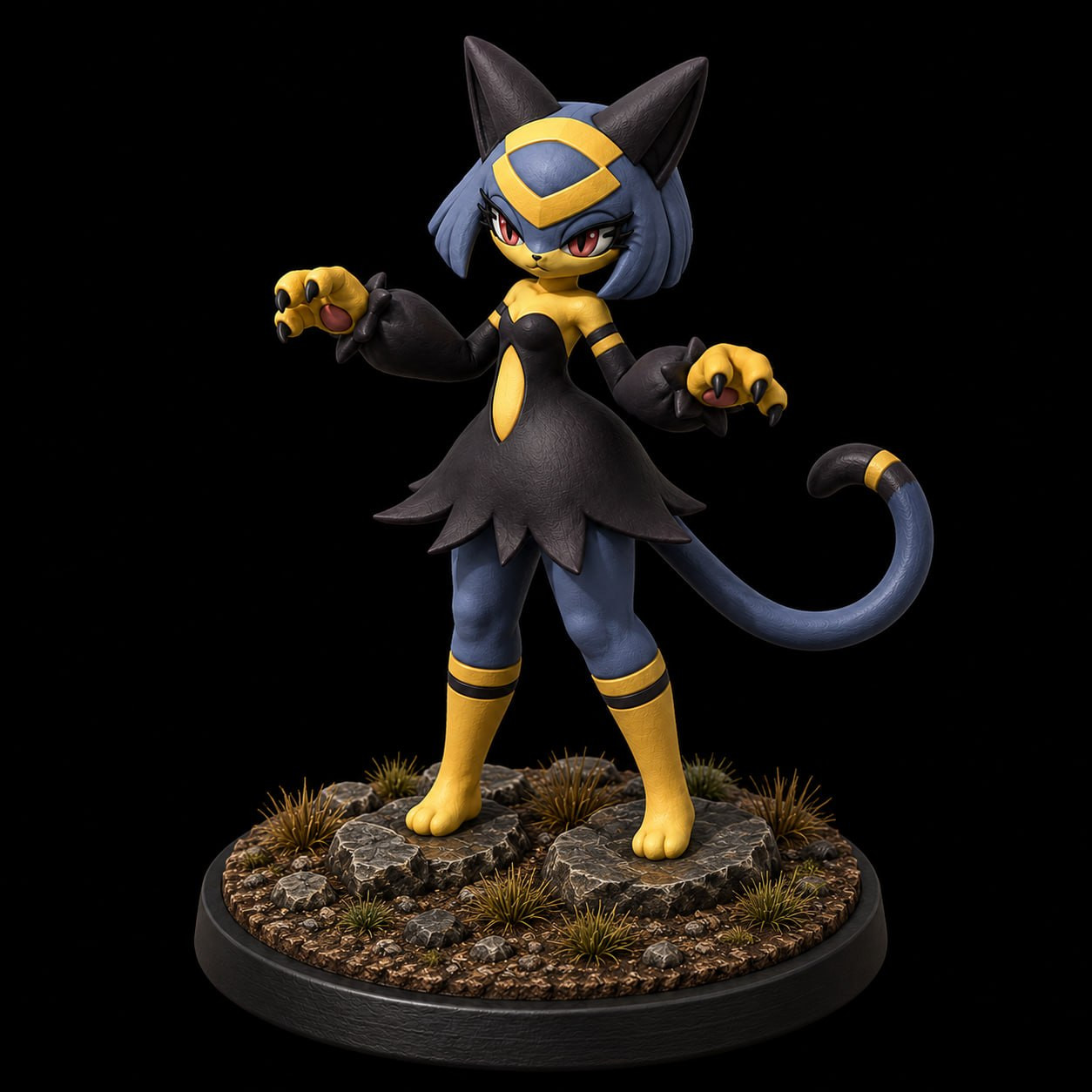 Palworld Sekhmet 3D Printed Figure Painted 1/6 scale (PreSale)