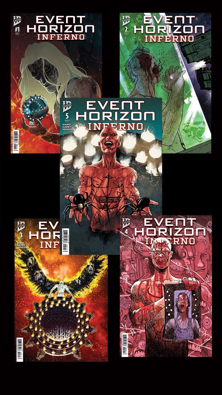 Event Horizon: Inferno (MR) - Complete 5 Issue Series CVR A - Preorder 9/2/26