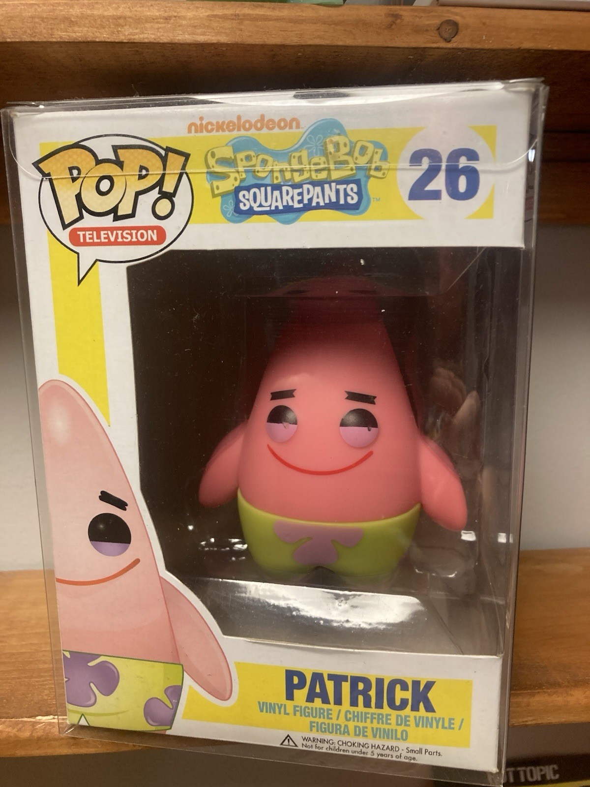 SpongeBob’s Patrick Star Funko Pop Figure #26. Take A Look
