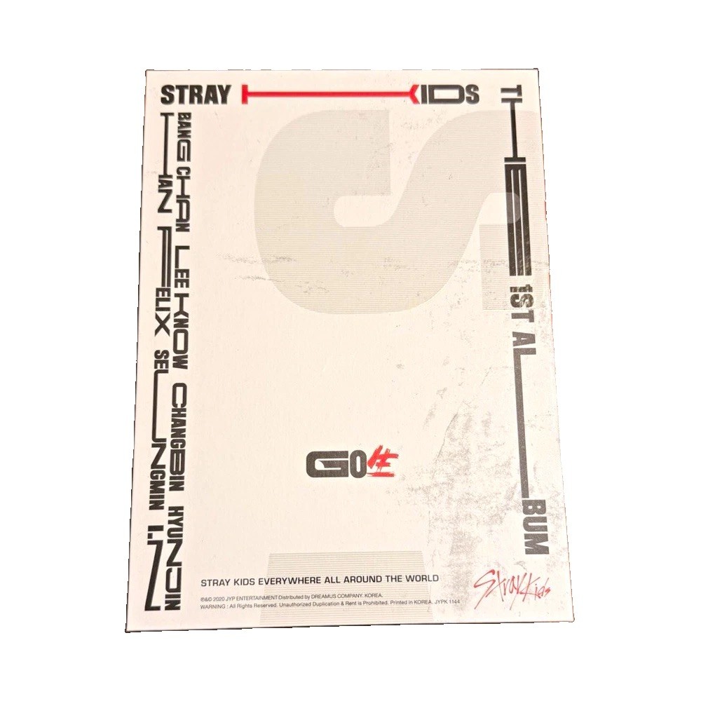 Stray Kids GO生 (GO LIVE) Album with Photocard Lot - BANGCHAN SIGNED