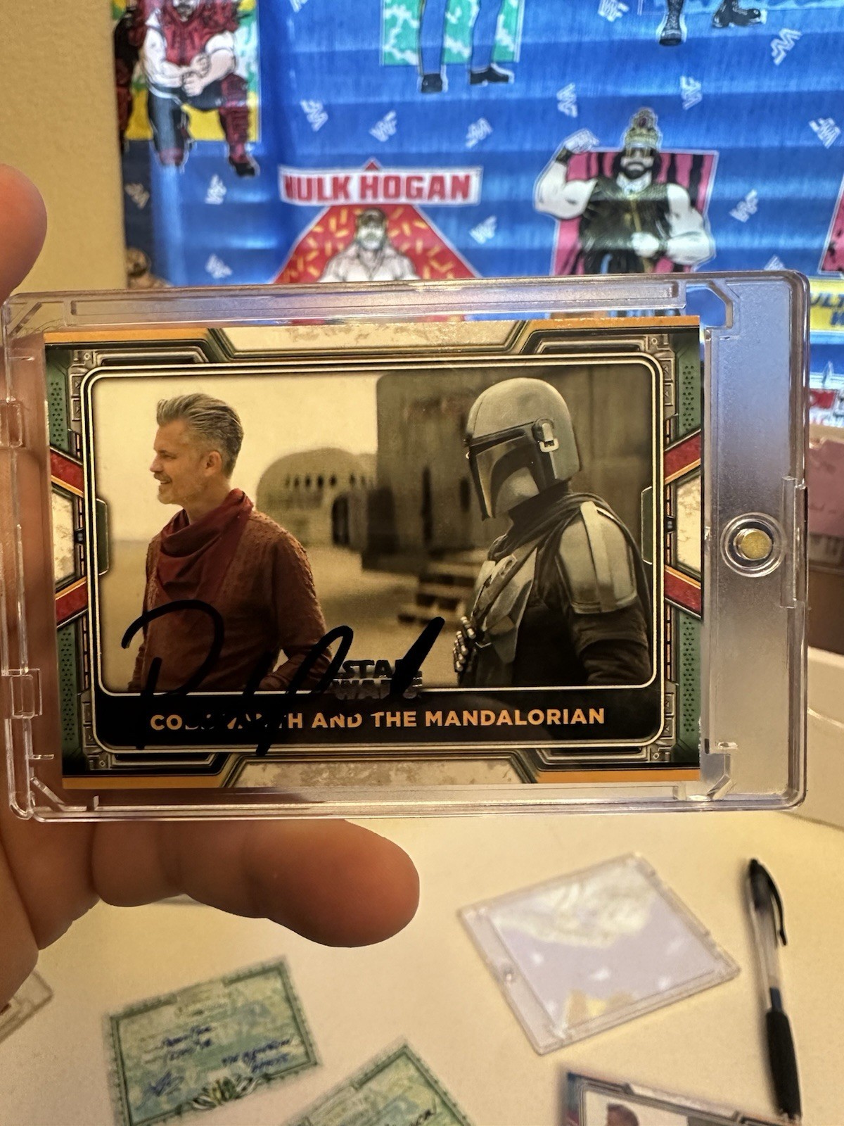 2022 Topps Star Wars Pedro Pascal Autograph Card The Mandalorian