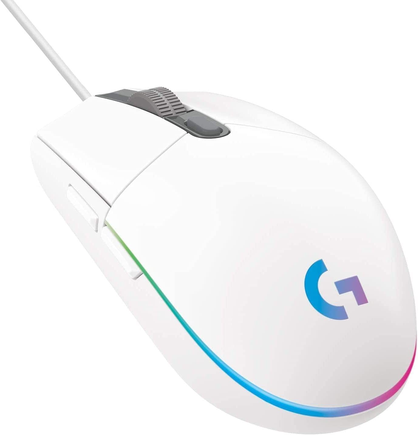 Logitech G102 Lightsync Rgb Gaming Mouse, Wired, Multi-Button, High Speed, Ligh_