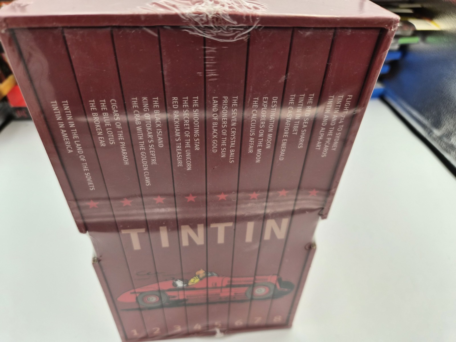 The Complete Adventures of Tintin Collection Box New Sealed